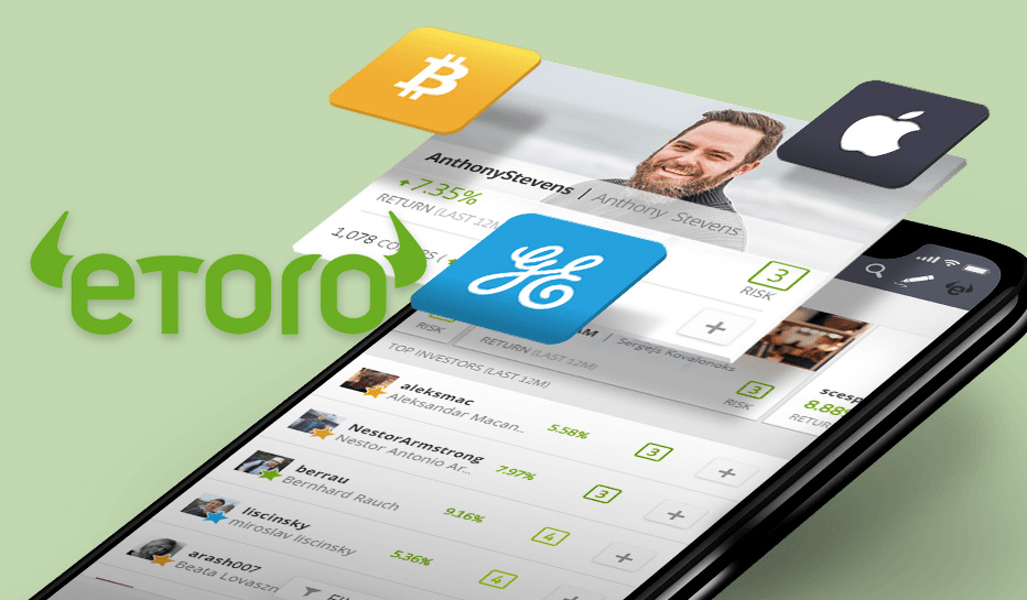 Learn stock market investing: eToro, copy trading platform