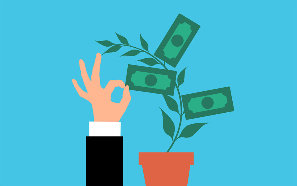 make passive income: money tree